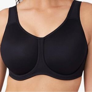 Wacoal Panache Black Full Figure Underwire Sports Bra